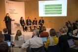 Panel des BMBF-Side Event "Global Stocktake: Information from science" auf dem deutschen Pavillon (COP 23, Bonn)