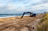 Forschungsdüne am Strand von Rostock-Warnemünde