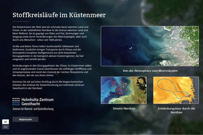 Die CoastmapApp des Helmholtz-Zentrums Geesthacht