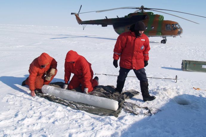 German and Russian scientists explore the Sibirian Laptev Sea