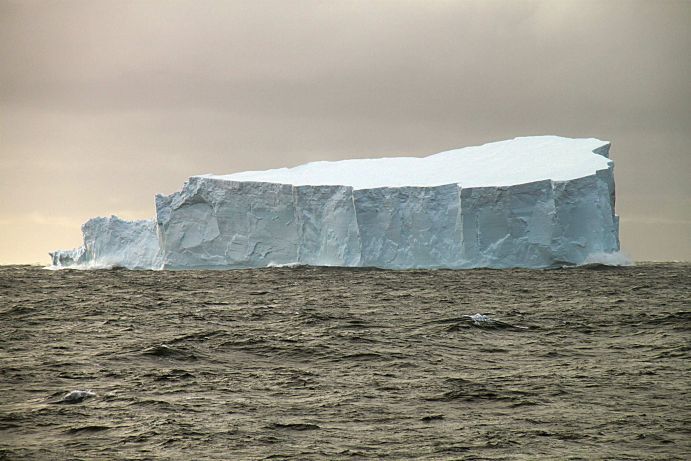 Ein Eisberg in Scotiasee