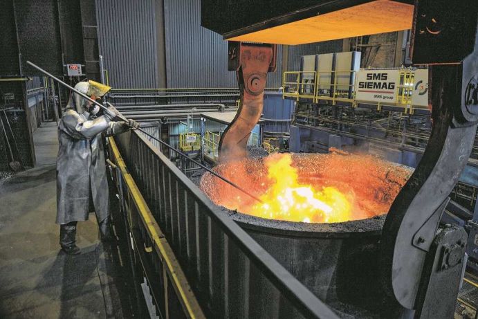 Hightech Innovation for the steel industry.