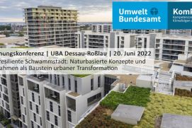 Forschungskonferenz Klimaresiliente Schwammstadt