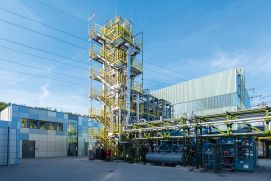 Im Carbon2Chem Technikum wird die technische Umsetzung des Konzepts unter realen Bedingungen getestet.