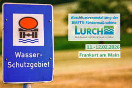 Schild mit Aufschrift Grundwasserschutzgebiet