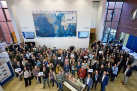 Mehr als 200 Forscherinnen und Forscher waren bei der insgesamt 4. Statuskonferenz Forschungsschiffe am GEOMAR Kiel dabei. 