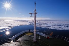 Meeresgeologisches Probenahmeger&auml;t zur Beprobung von Sedimenten auf dem Forschungsschiff SONNE