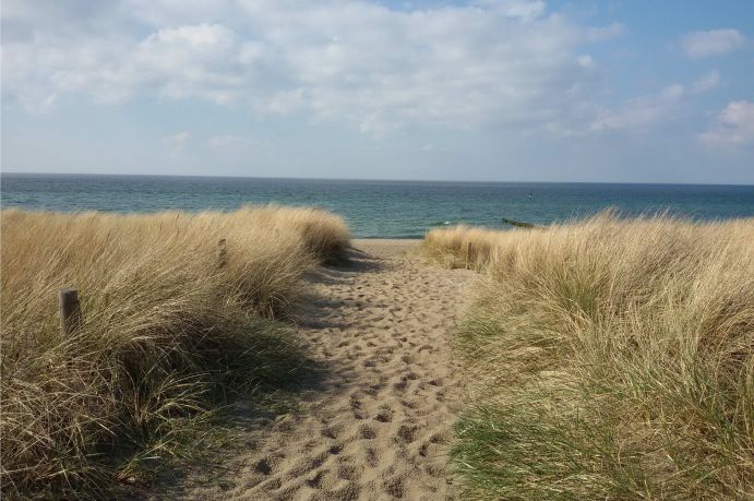 Ostseestrand bei Warnem&uuml;nde