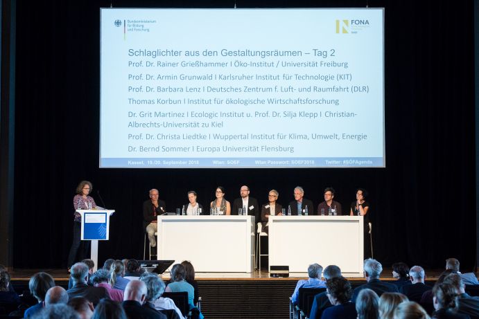 Agenda-Konferenz Sozial-&ouml;kologische Forschung 19./20.09.2018 in Kassel: Alle Teilnehmenden aus den Schlaglichtern zu den Gestaltungsr&auml;umen von Tag 2