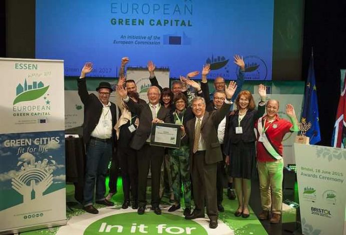 Die Stadt Essen konnte im Wettbewerb um den Titel Grüne Hauptstadt Europas 2017 im Finale die Jury der Europäischen Kommission überzeugen.