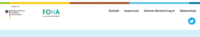 Footer mit Förderkennzeichnung
