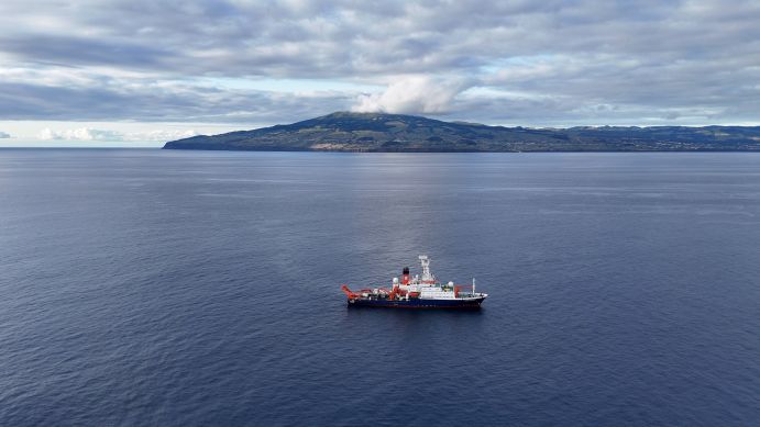 Das Forschungsschiff METEOR wird auf der UN Ocean Conference 2025 in Nizza zur Event-Bühne