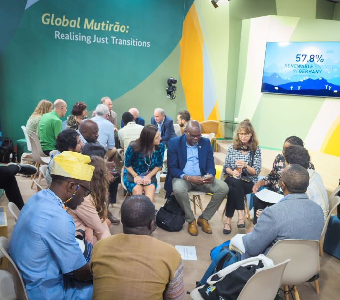 Die Teilnehmenden diskutierten auch zu Herausforderungen in der internationalen Zusammenarbeit.