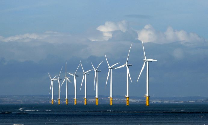 Offshore-Windparks haben Auswirkungen auf die Hydrodynamik der Nordsee