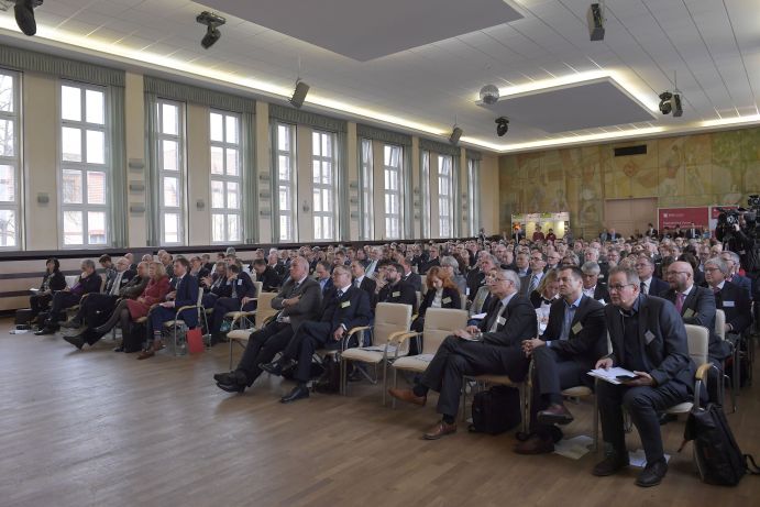 Auditorium während des Forum Lausitz