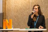 Julia Anna Bingler (Germanwatch),&nbsp;German Science Hour „Carbon Pricing", Deutscher Pavillon, COP 23, Bonn