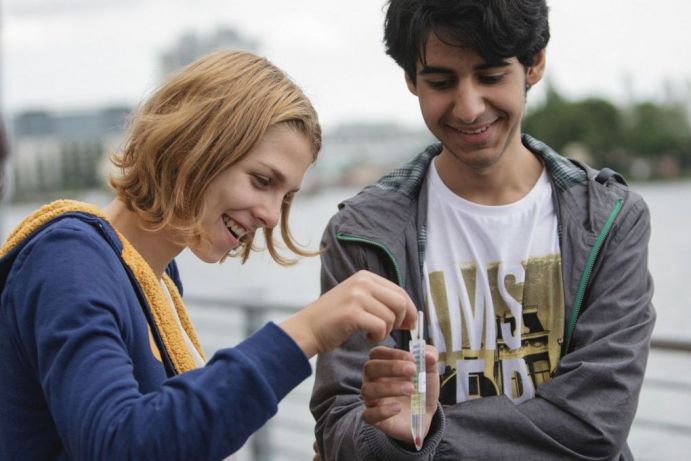 Probennahme beim My Ocean Sampling Day im Wissenschaftsjahr 2016*17 - Meere und Ozeane.