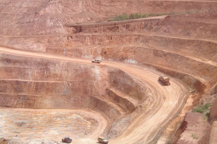 Goldmine in Burkina Faso