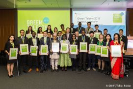 Gruppenbild der Green Talents 2018.