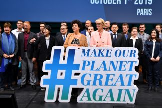 Bundesministerin Anja Karliczek und ihre französische Amtskollegin Ministerin Frédérique Vidal eröffnen die MOPGA Kick-Off Konferenz