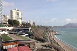 Blick auf Lima, die Hauptstadt von Peru