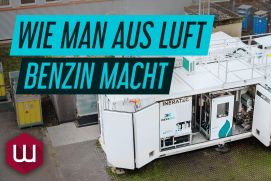 Wie man aus Luft Benzin macht