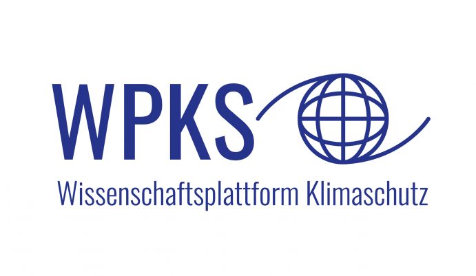 Die Wissenschaftsplattform Klimaschutz unterstützt als unabhängiges Beratungsgremium die Bundesregierung bei Umsetzung und Weiterentwicklung der deutschen Langfriststrategie zum Klimaschutz mit wissenschaftlicher Expertise. Logo der Wissenschaftsplattform Klimaschutz.
