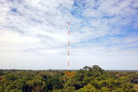 The 325-metre-high ATTO-tower was inaugurated five years ago