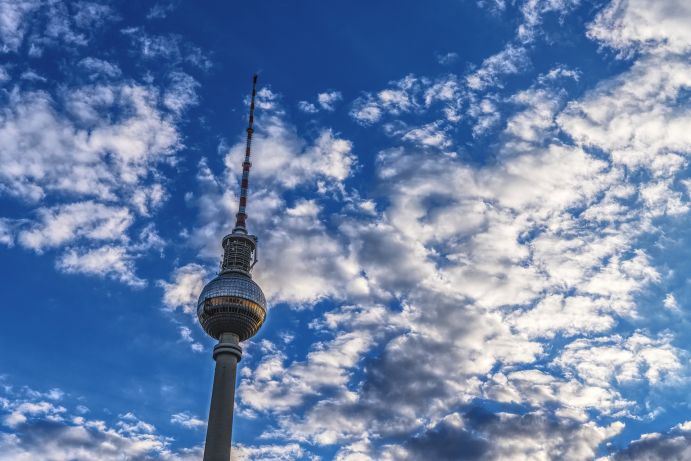 Der Sitz der Geschäftsstelle Wissenschaftsplattform Klimaschutz ist in Berlin. Berliner Fenrsehturm