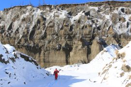 Permafrost in Sibirien