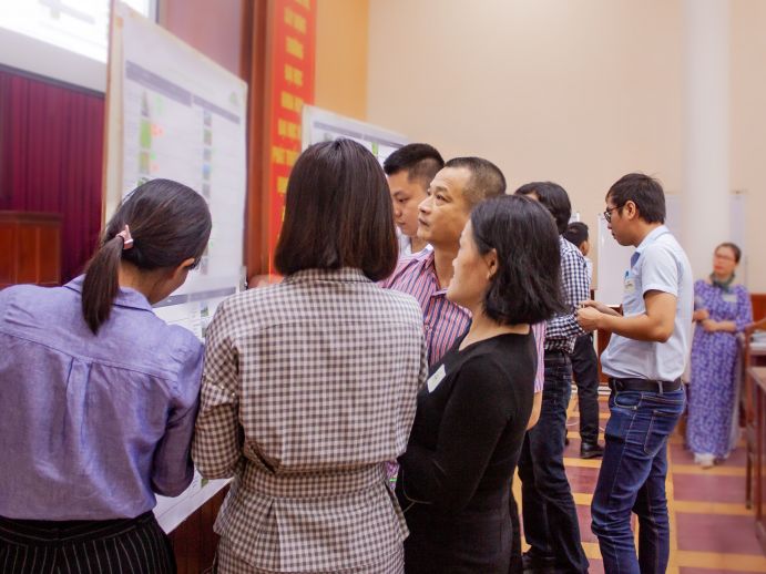 Participants during the first stakeholder workshop