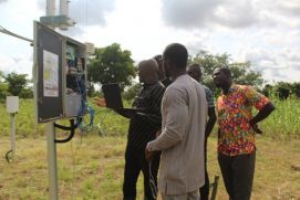 Messdaten aus dem etablierten Wetterstationsnetzwerk in Ouagadougou, Burkina-Faso, liefern eine gute Basis für aktuelle Forschungsaktivitäten 