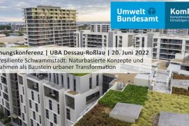 Forschungskonferenz Klimaresiliente Schwammstadt