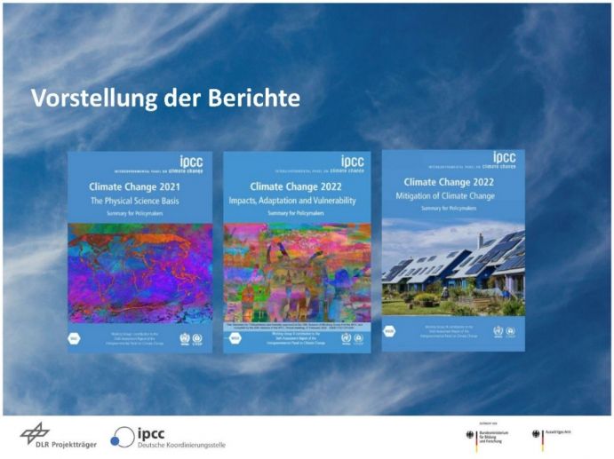 Die Teilnehmenden diskutierten intensiv über die Inhalte der drei Teilbände des Sechsten IPCC-Sachstandsberichts. 