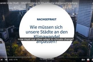 Standbild aus dem Video zu Klimawandel in der Stadt