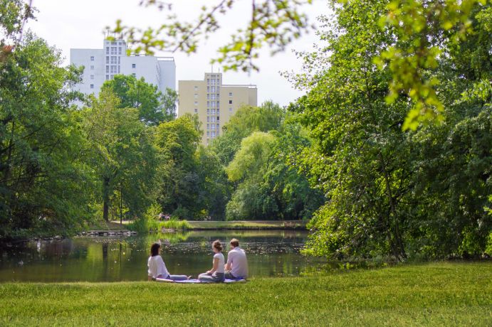 Johanna Park in Leipzig - Stadtnatur bringt Lebensqualität