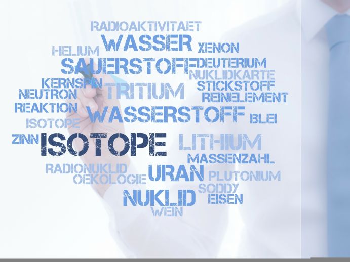 Mithilfe einer Isotopen-Datenbank können Verhältnisse im Grundwasser selbst und Einflüsse von außen erheblich einfacher als bisher identifiziert werden. Schlagwortwolke zu Isotope