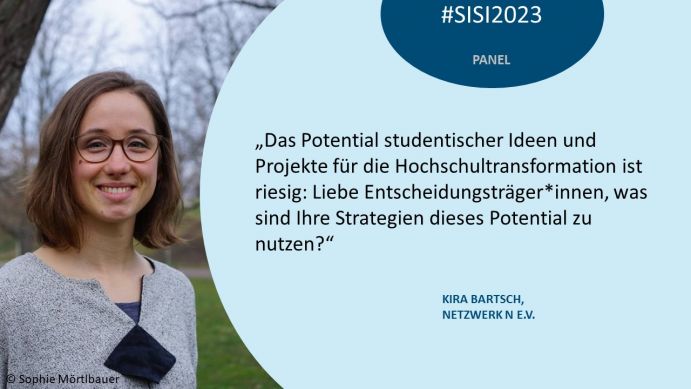 Bildzitat zum 6. BMBF-Symposium "Nachhaltigkeit in der Wissenschaft" 