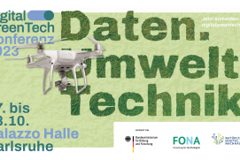 Sharepic zur Konferenz Digital GreenTech 2023 in Karlsruhe