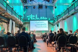 Rund 120 Beteiligte aus Forschung, Politik, Praxis und Zivilgesellschaft kamen zur Digital GreenTech-Konferenz in Karlsruhe zusammen. 