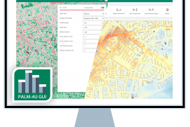 The PALM-4U urban climate model enables urban planners to calculate the impact of new buildings or sealed surfaces on the urban climate in advance and adapt their plans. 