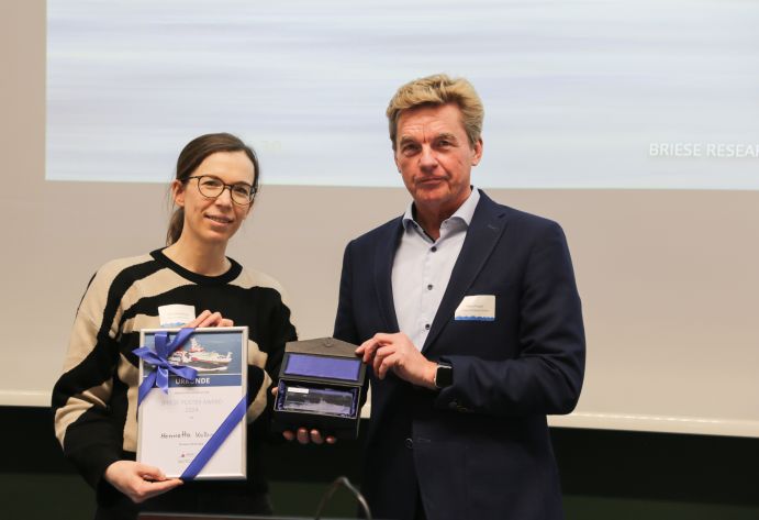 Statuskonferenz Forschungsschiffe 2024, BRIESE Poster Award