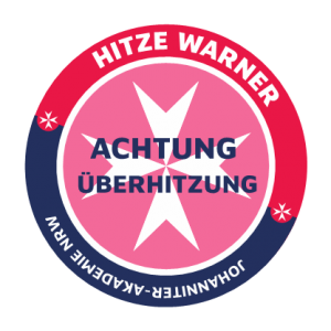 Hitze-Warner: der Aufklaber verfärbt sich bei einer Zimmertemperatur von ca. 28 Grad Celsius rot und warnt so vor Überhitzung. Hitze-Warner: der Aufklaber verfärbt sich bei einer Zimmertemperatur von ca. 28 Grad Celsius rot und warnt so vor Überhitzung.