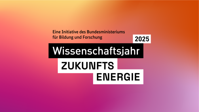 Logo Wissenschaftsjahr Zukunftsenergie Das Wissenschaftsjahr Zukunftsenergie ist eine Initiative des BMBF