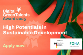 Sharepic for the 2025 Digital GreenTalents Award