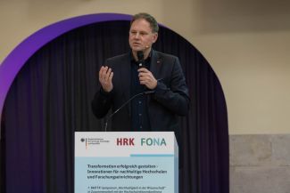 Keynotespeaker Prof. Dr. Hauke Heekeren, Präsident der Universität Hamburg