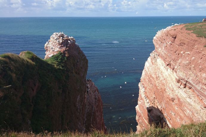 Steilküste von Helgoland