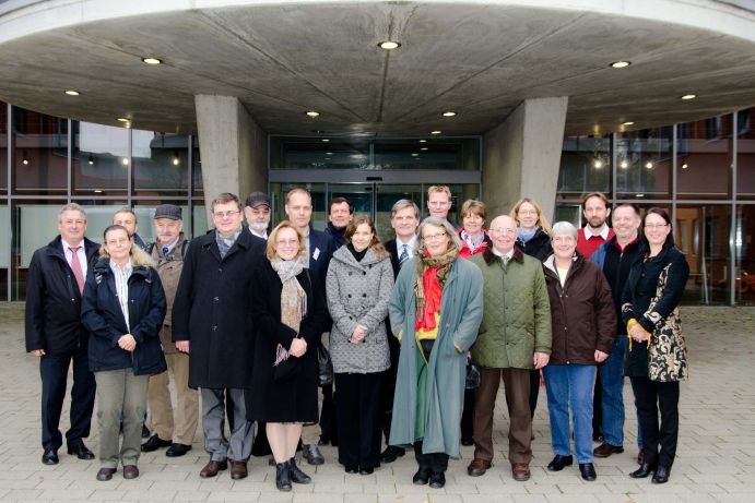 Deutsch-Russische Delegation tagt zum 19. Arbeitstreffen über die Zusammenarbeit auf dem Gebiet der Meeres- und Polarforschung Delegatioinsmitglieder des Ministeirums für Bildung und Wissenschaft der Russischen Föderation (MON) und dem Bundesministerium für Bildung und Forschung der Bundesrepublik Deutschland (BMBF) in Kiel (GEOMAR).