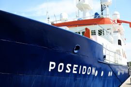 The expedition POS519 leads the researchers with the German research vessel POSEIDON from Las Palmas (Spain) to the coast of Mauritania.